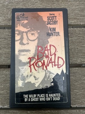 Lorimar Bad Ronald VHS Suspense Thriller VHS Tape Ex Rental
