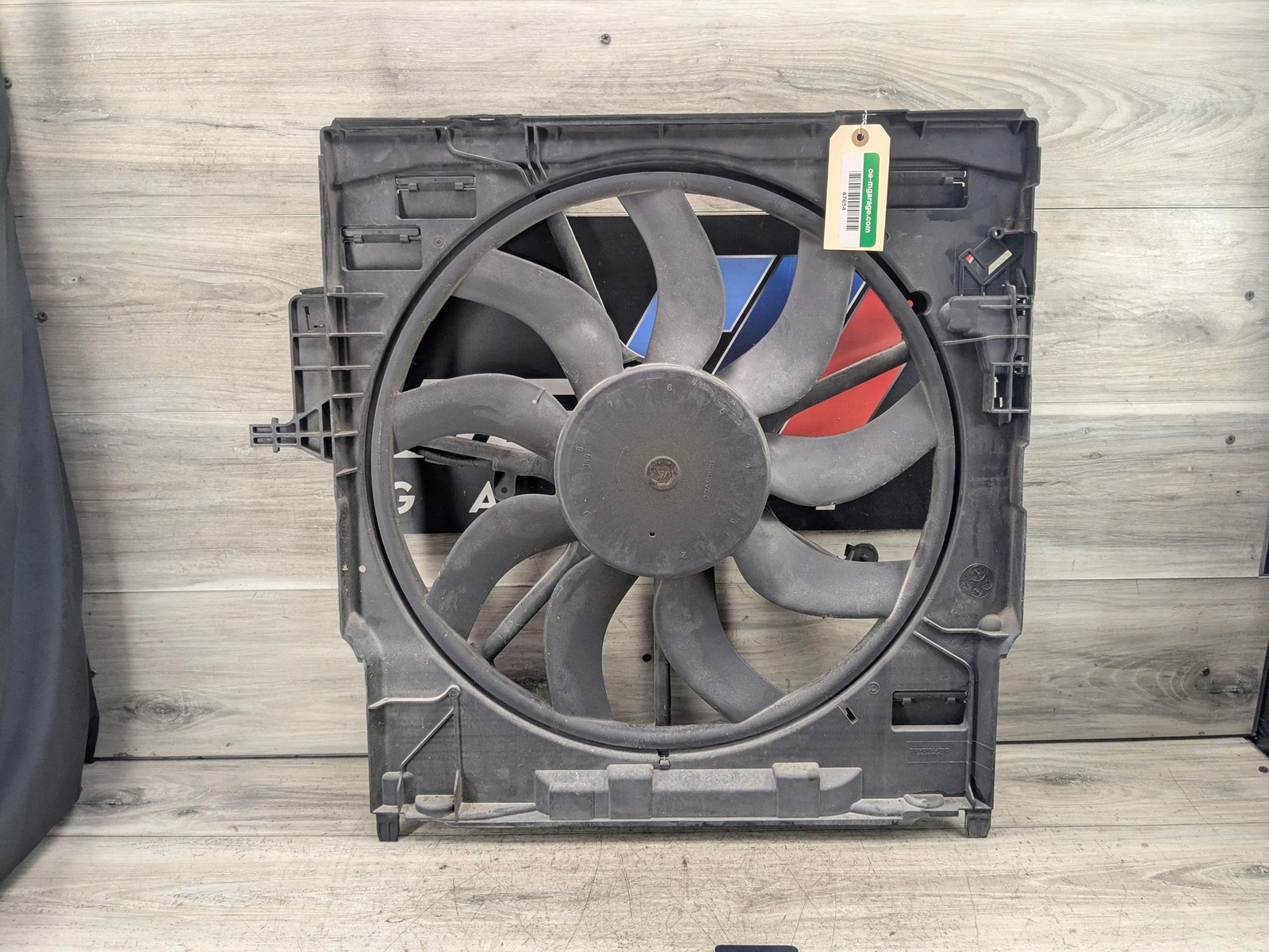 07-13 OEM BMW E70 X5 Engine N54 N55 M57 Radiator Cooling Auxiliary Fan 850W