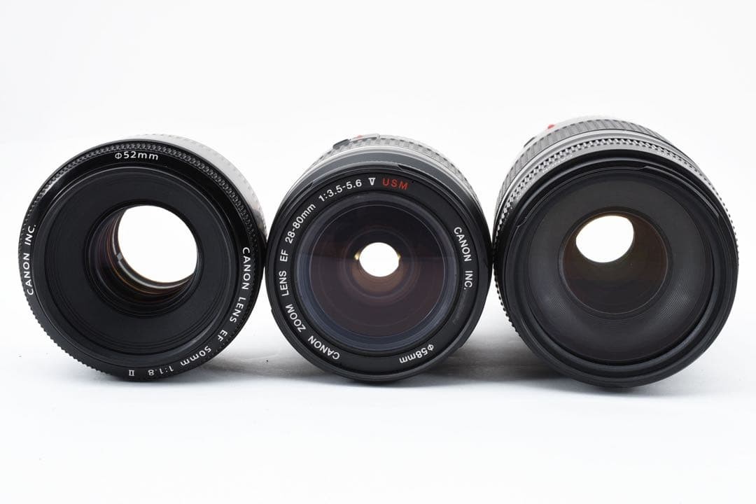 Canon EOS 5D Mark III DSLR Camera with 3 Lens Set EF 50mm 28-80mm