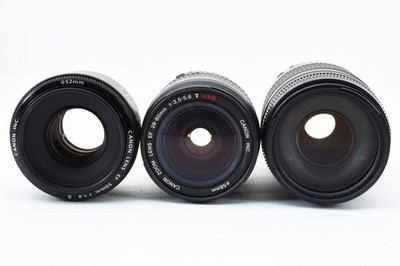 Canon EOS 5D Mark III DSLR Camera with 3 Lens Set EF 50mm 28-80mm