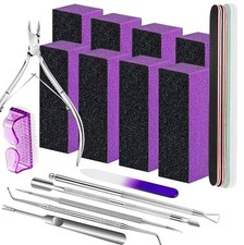 Nail Care Kit, Nail Buffers and Files, Nail Cuticle Tools Kit, Nail Manicure