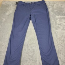 GAP 5 Pocket Pant Mens 40x32 Slim Fit Straight Leg Blue Stretch Twill Chino NWT