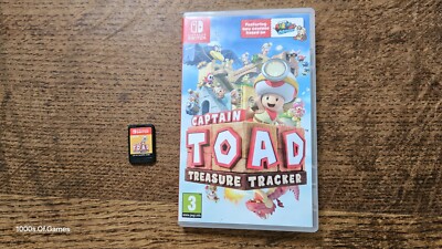 NINTENDO SWITCH - CAPTAIN TOAD TREASURE TRACKER #RG9 CIB