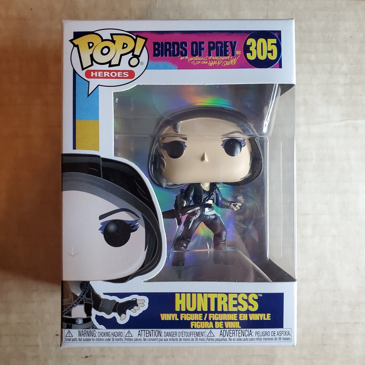 Funko POP! DC Heroes Birds of Prey Movie #305 The Huntress Vinyl