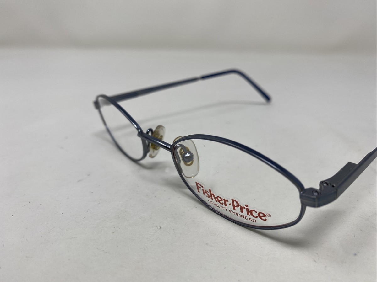 Fisher-Price Eyeglasses Frame France MEGAN STEEL BLUE 43-17-125 Full Rim  U274