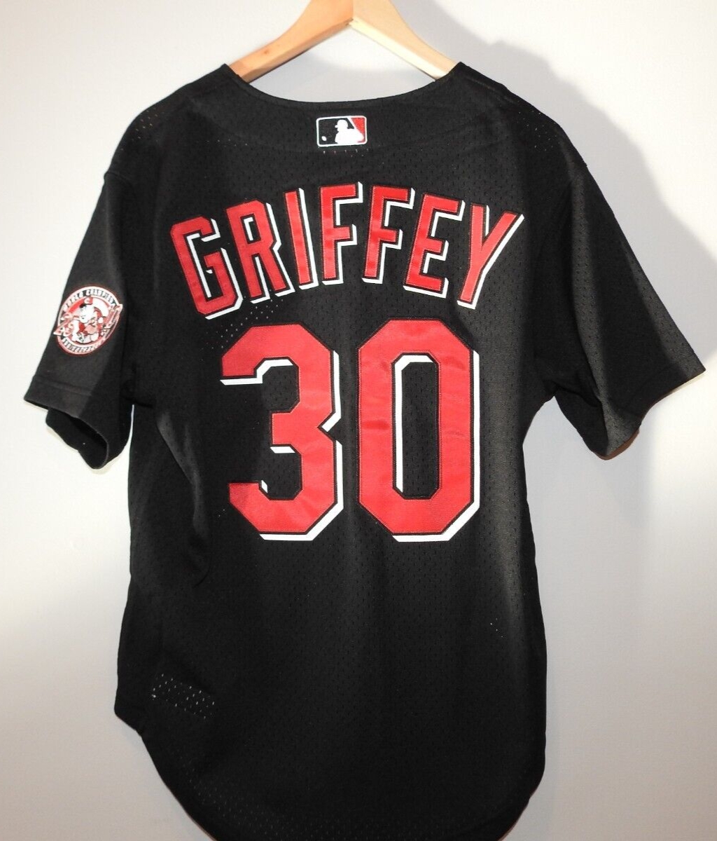 Mitchell & Ness Cincinnati Reds #30 Baseball Jersey New Mens