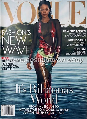 RIHANNA Vogue USA Magazine April 2016 | eBay