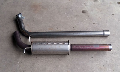 Volkswagen Polo 1.2TSi Centre resonator mid silencer delete pipe deres pipe
