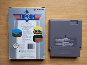 TOP GUN - NINTENDO NES EDICION ESPA&Ntilde;OLA PAL B - CAJA ORIGINAL