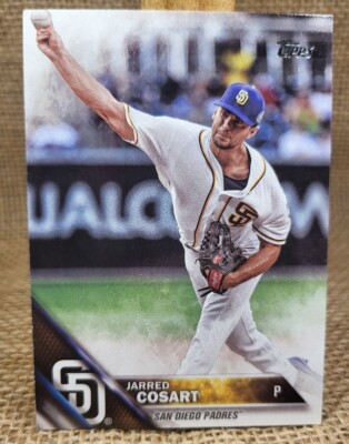 2016 Topps Update Jarred Cosart Baseball Card US207 Padres FREE S&H A8