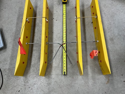 Wille Skee Mate Dual Planer Boards (2) for Trolling - Great shape - Picture 5 of 6