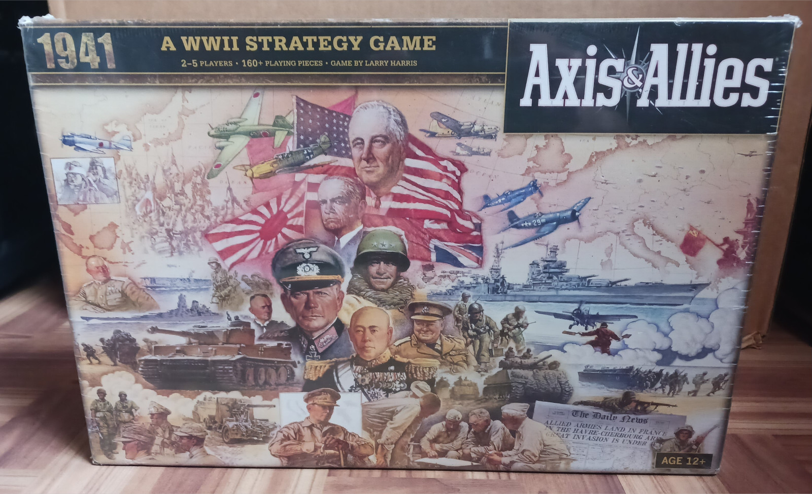 Axis and Allies 1941 Board Game Wizards of The Coast Avalon Hill ...