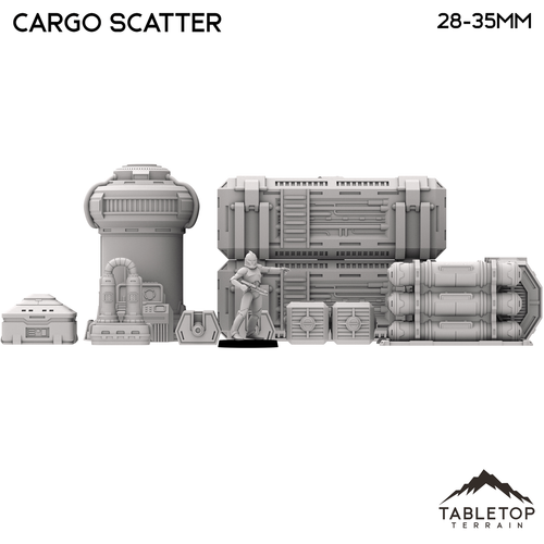Futuristic City Cargo Scatter - Compatible with Star Wars Legion Shatterpoint - Picture 6 of 6