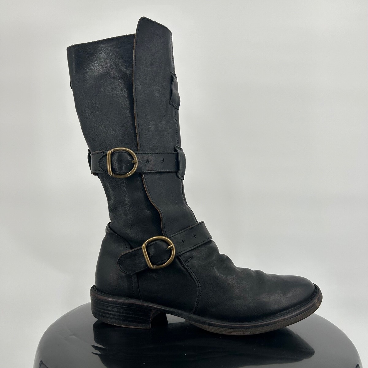 FIORENTINI+BAKER Eternity 7040-CN 3-Buckle Biker Boot EU 