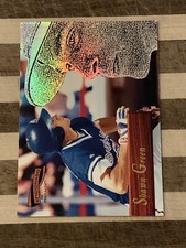 1996 Pinnacle Aficionado Baseball Shawn Green Card #104