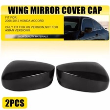 2x Left Right Side Mirror Cover Cap Fit For 2008-2013 Honda Accord Sedan Coupe 2x Left Right Side Mirror Cover Cap Fit For 2008-2013 Honda Accord Sedan Coupe