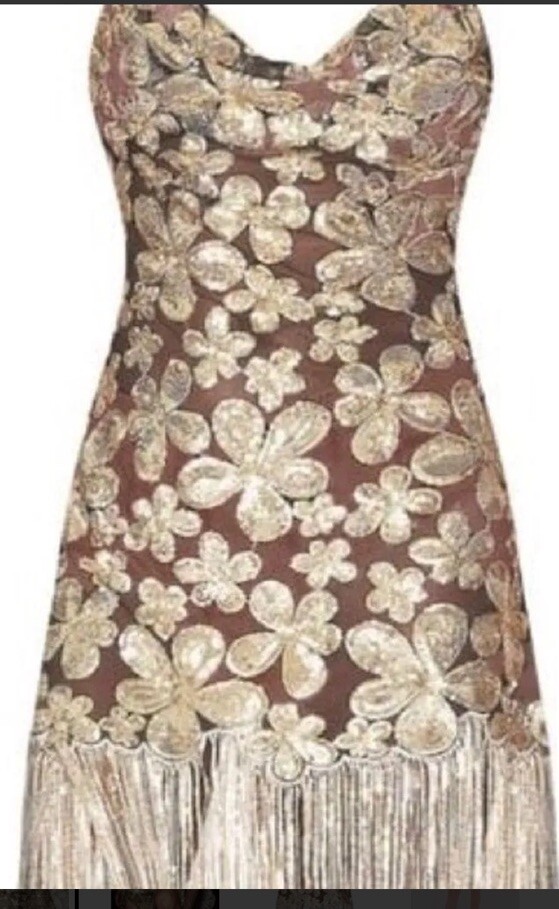 Colette Mini Dress For Love And Lemons Gold Size L | eBay Colette Mini Dress For Love And Lemons Gold Size L | eBay