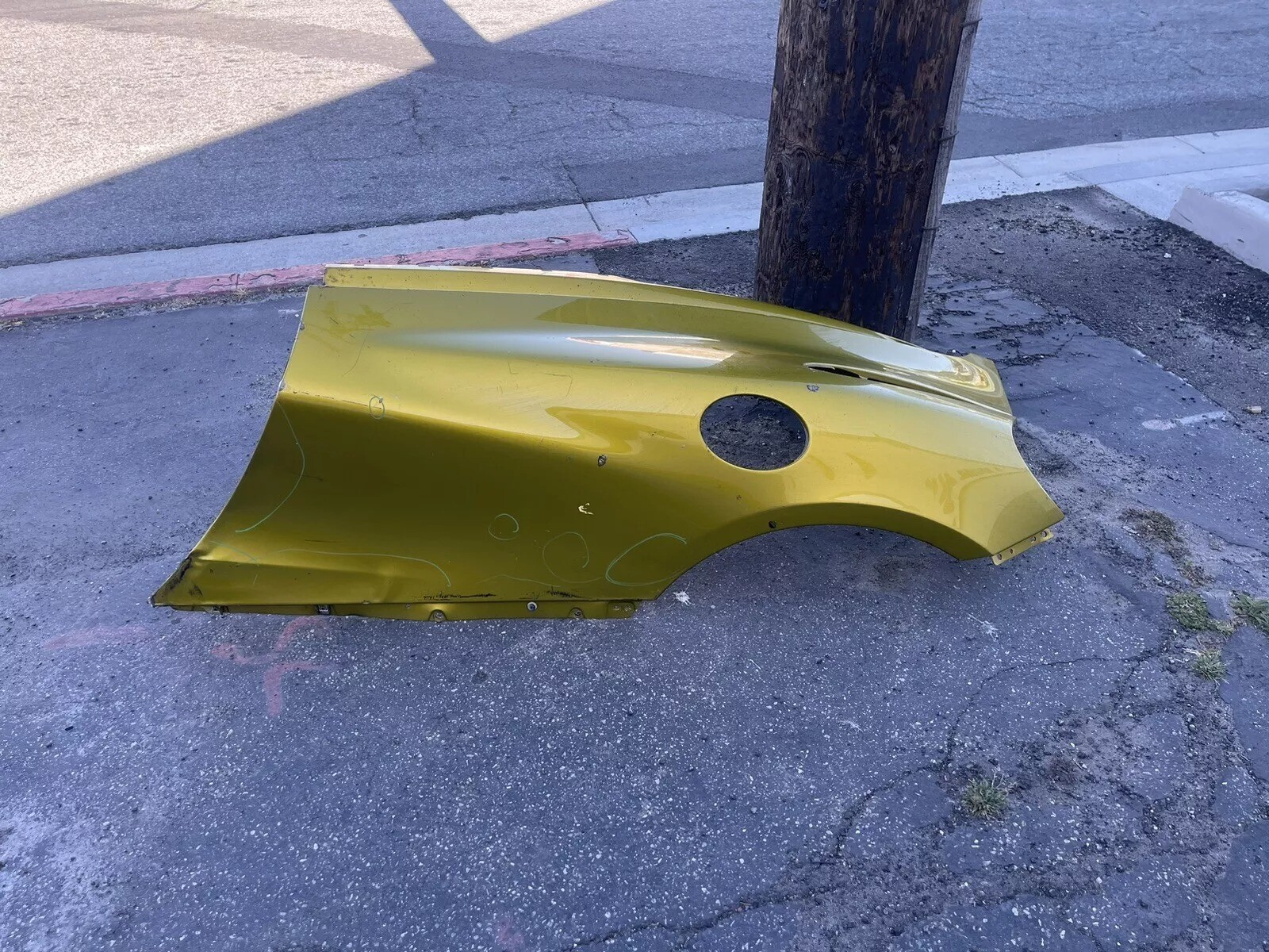 MCLAREN 720S LEFT SIDE QUARTER PANEL LH , DRIVERS SIDE US OEM