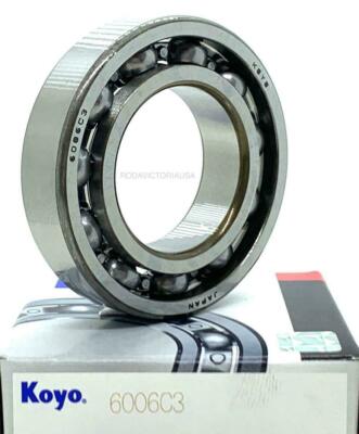 ⭐️reo PERFECT ONE ×３個 KOYO JAPAN 6006 C3 Open Deep Groove Ball Bearing 90366-00601