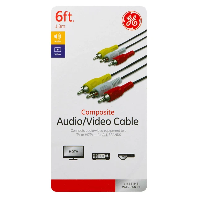 GE Video Composite Cables
