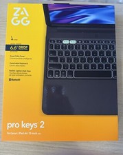ZAGG Pro Keys 2 iPad Air 13 M2 Keyboard Case - Wireless Keyboard