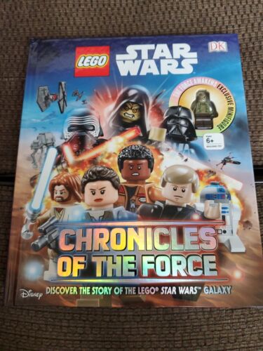 LEGO Star Wars: Chronicles of the Force by Adam Bray (2016 Hardcover) Minifigure - Zdjęcie 1 z 8