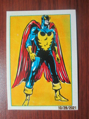 1984 MARVEL SUPER HEROES SECRET WARS STICKER # 180 NIGHTHAWK