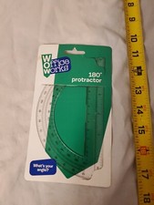 Office Works Plastic Protractor
