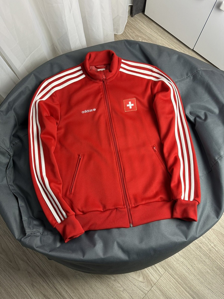SWITZERLAND FOOTBALL JACKET ORIGINAL ADIDAS SIZE S | eBay