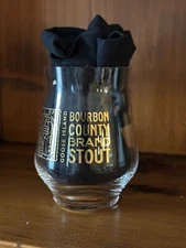 2024 Goose Island Bourbon County Black Friday Glass & Tote Brand New and Limited