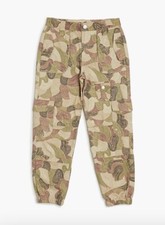 Forever 21 Girls Abstract Camo Print Joggers Pants NEW Size 9-10