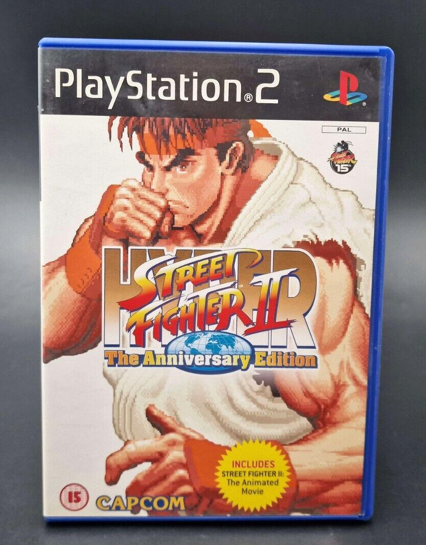 Jeu Hyper Street Fighter II Pour PlayStation 2 (PS2) - Version PAL, Bon état