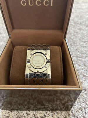 Gucci Twirl 23mm Stainless Steel Strap 