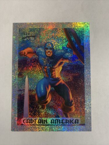 1994 Marvel Holofoil Captain America #1 Excellent Condition - Picture 1 of 6