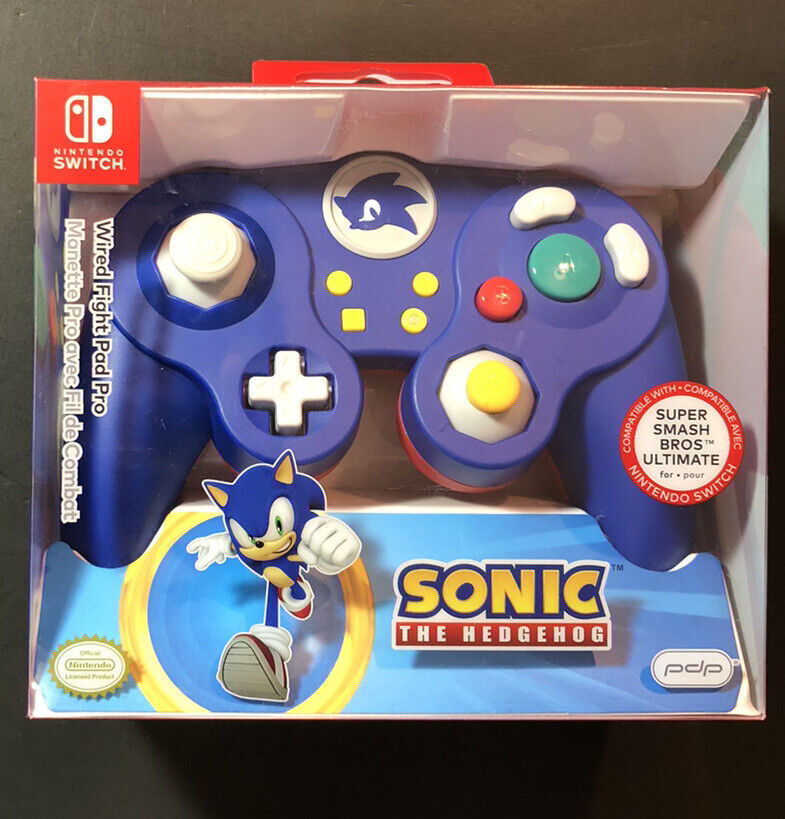 PDP Nintendo Switch Sonic Wired Fight Pad Pro, 500-100-NA-D6 - Nintendo  Switch 