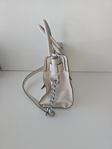 Bolso de hombro/cartera de cuero Saffiano Michael Kors Hamilton East West - Imagen 8 de 24