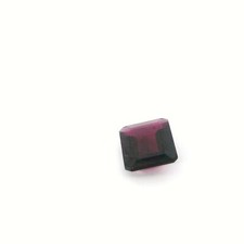 3.43ct Loose Emerald Cut Lab Created Garnet Gemstone 10 x 8mm