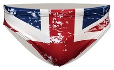 ACCLAIM British Vintage Union Jack Sports Fit 6 cm Swim Brief Trunks Mens 2026