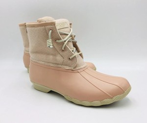 rose dust sperry boots