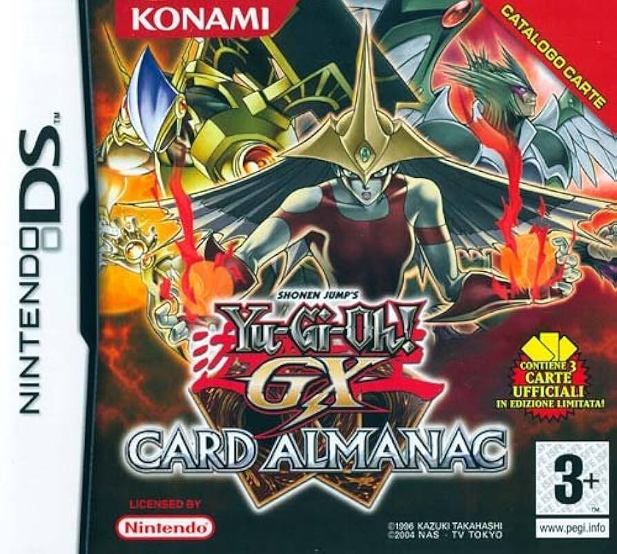 遊戯王GXデゥエルカードアルマナック NINTENDO DS Yu-Gi-Oh! Gx Card Almanac Nintendo Ds Nds Multilanguage Game