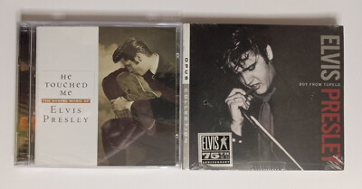 Elvis Presley CD Lot: He Touched Me-Gospel Music of Elvis & Boy From Tupelo