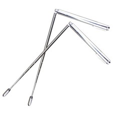 2PCS Stainless Steel Divination Divination Tools Dowsing Rods Spiritual Home New