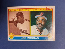 Joe Morgan ~ 1983 Topps SV  #604   San Francisco Giants ~ Free Ship