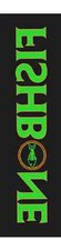 Fishbone Backwards Logo 9x 33 Skateboard Grip Tape Sheet - Black