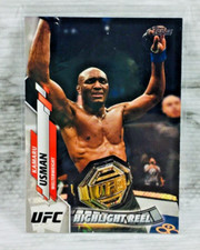 2020 TOPPS UFC #97 KAMARU USMAN HIGHLIGHT REEL (BASE SET)