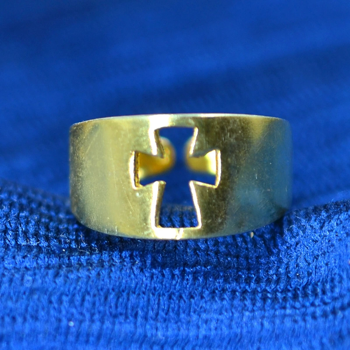 Silver on sale faith ring
