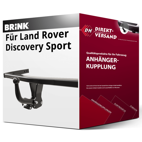FüR Land Rover Discovery Sport Typ L550 5-Sitzer (Brink) AnhäNgerkupplung Starr-image