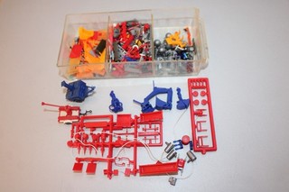 Preiser e altri lotto accessori per vigili del fuoco THW e altri scala H0 #C645