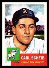 1991 Topps Archives 1953 #57 Carl Scheib