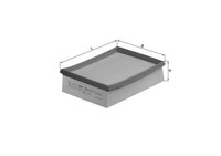 NEU - Knecht LX642 Luftfilter FüR CitroËN Peugeot